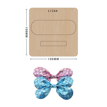 

Bow Scrapbook Wooden Cutting Die Making Decor Supplies Dies Template Suitable For Common Die-Cutting Machines