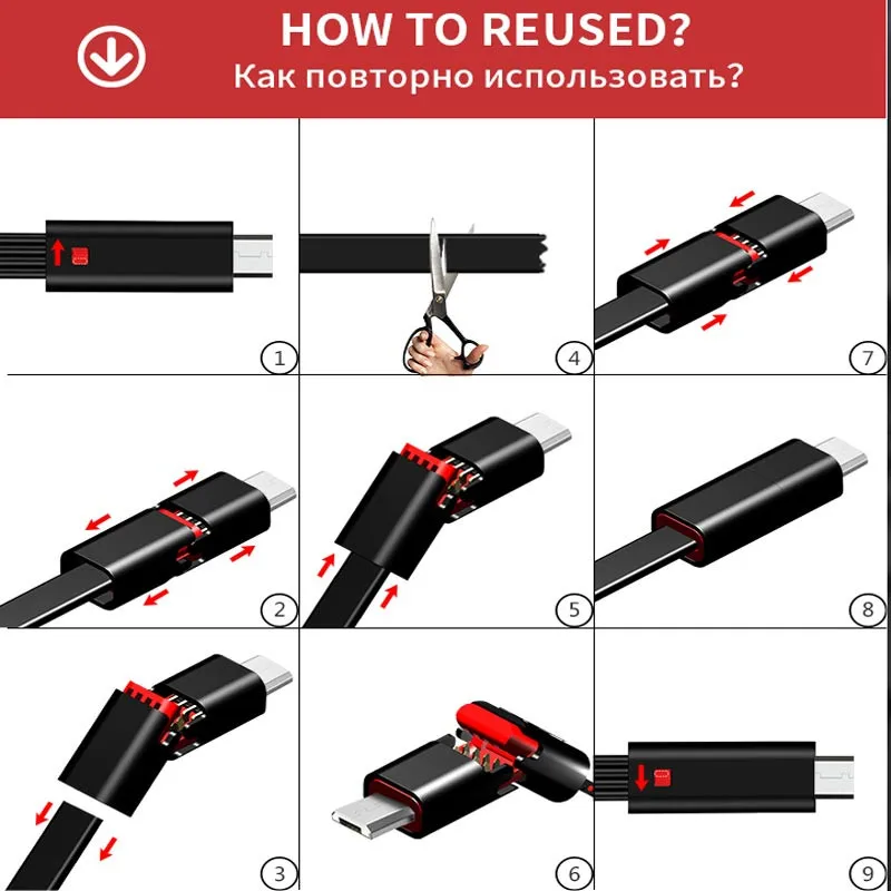 Зарядное устройство с микро-usb-кабелем, быстрая зарядка, кабель USB C типа C для samsung S8 S9 huawei Xiaomi, USB кабели для iphone XR XS X 10