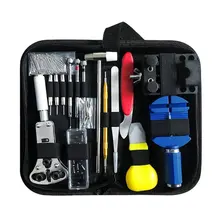 147pcs Watch Repair Tool Kit Watch Link Pin Remover Case Opener Spring Bar Remover Horlogemaker Gereedschap Repair Tool Set watch repair tool kit spring bar repair pry screwdriver metal watchmaker link remover set hammer watch strap holder accessory
