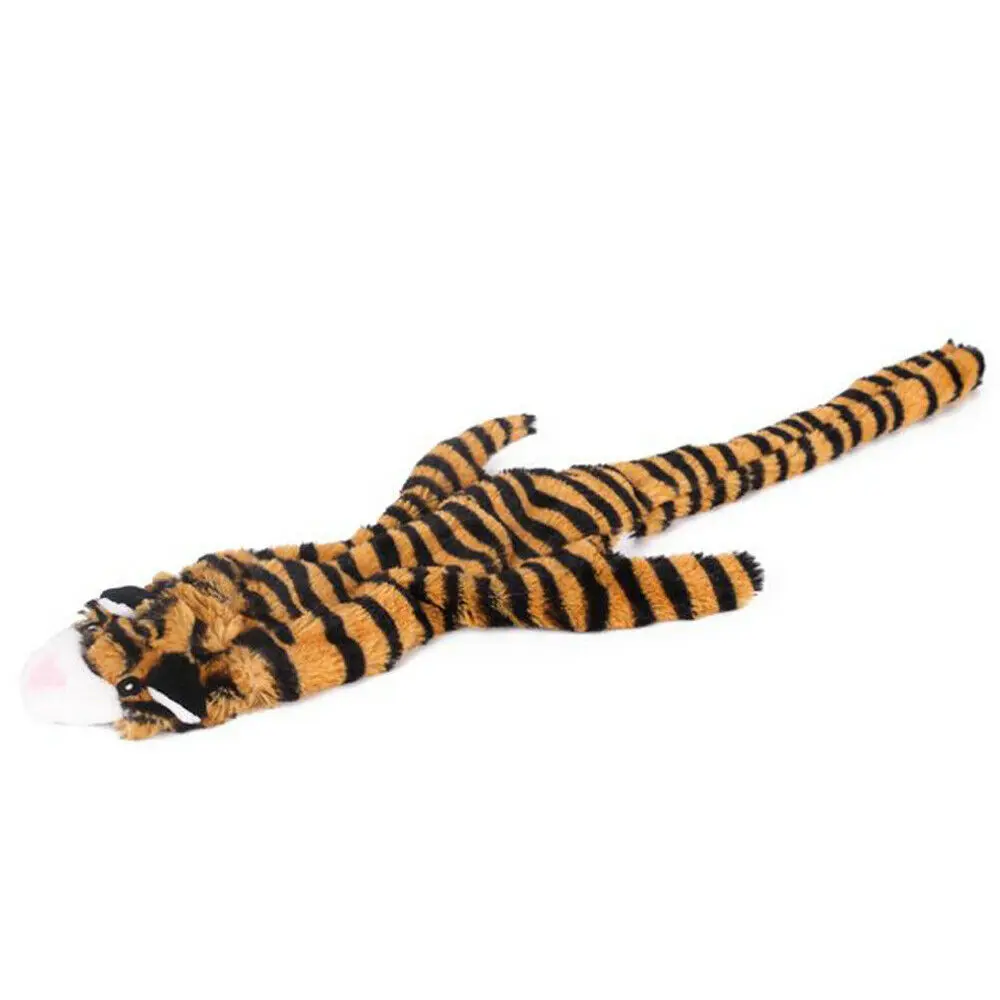 tiger Новейший горячий без начинки плюшевые игрушки игрушка для собаки в форме морщинка неотразимы и жесткие собака игрушки-Жвачки Прорезыватели для зубов - Цвет: tiger