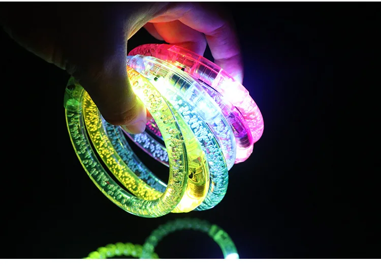 1 шт. неоновые вечерние Glowstick светится в темноте игрушка со светодиодом флуоресцентные палочки Браслеты Ожерелья вечерние товары светящиеся украшения для дома E