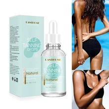 

1PCS Self-Tanning Drops Body Tanning Lotion Skin Care Tanning Cream Tanner For Daily Skin Care 30mL Free Shipping