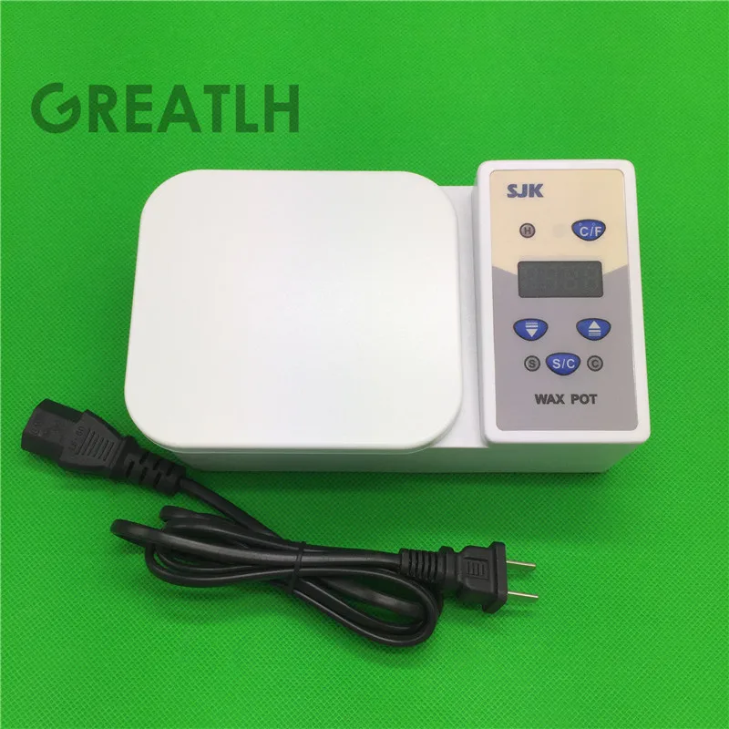  Dental LED Display 4-Well Wax Heater Dipping Pot Portable Analog Heater Dental Lab Equipment dental
