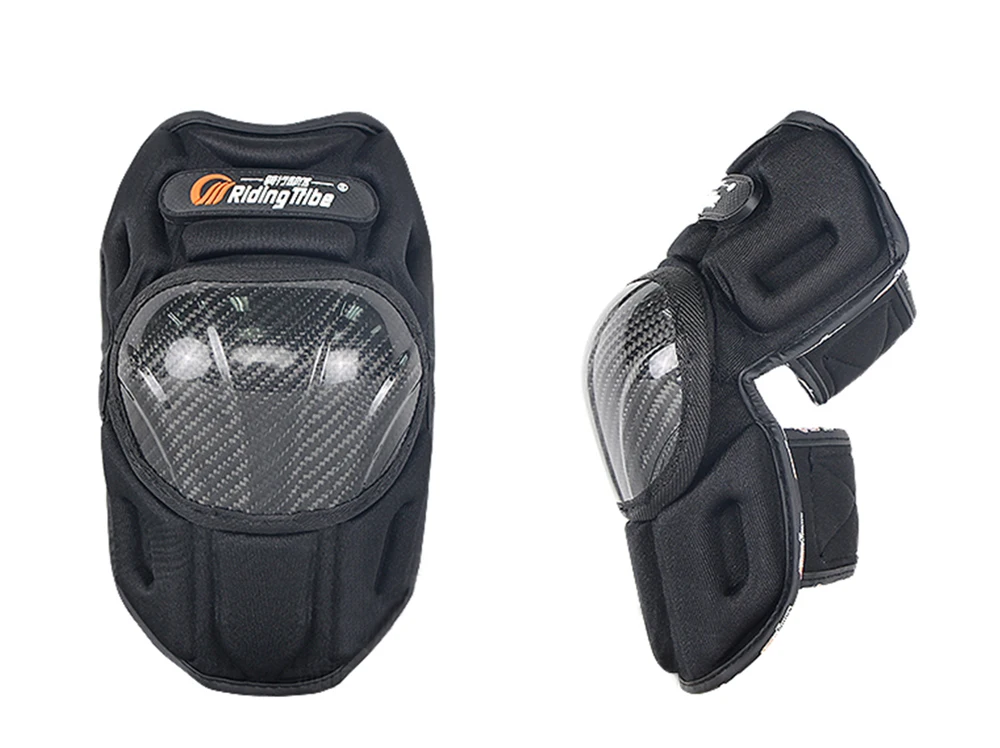 Наколенники для мотокросса Elbowpads Защитное снаряжение легкий мотоцикл оборудование углеродное волокно наездник тела Локоть Колено Броня инструменты