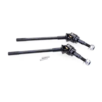 

2Pcs Hard Steel Front/Rear Axle CVD Drive Shaft Dogbone For 1/10 Rc Crawler Car Axial SCX10 II 90046 Upgrade Parts