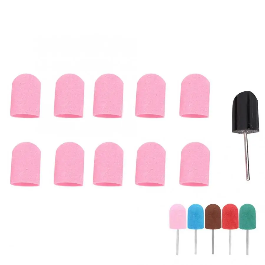 Sanding Ring Cap Nail Art Sanding Band Nail Polishing Grinding Head Sanding Ring Cap 16 x 25mm