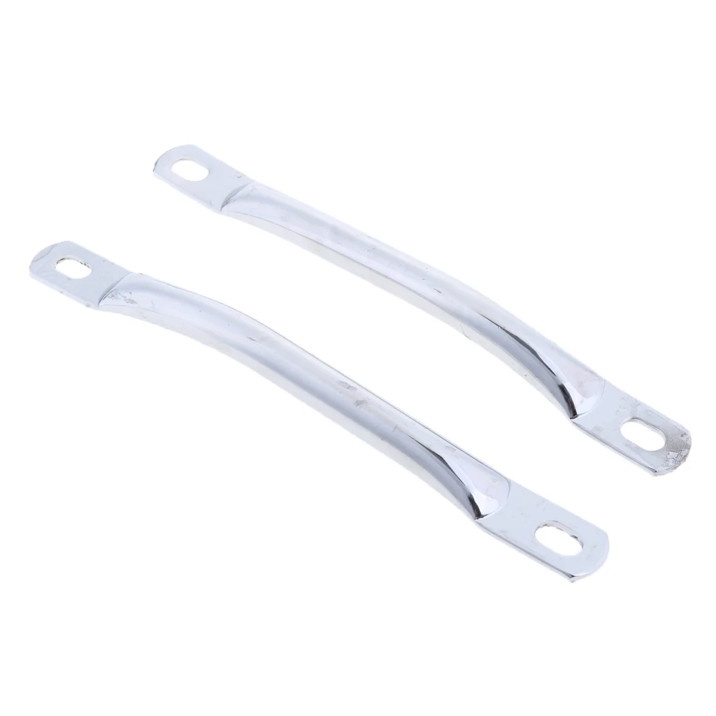 2Pcs Motorbike Rear Grab Bar Rail Handle for Suzuki GN125 / GS125