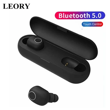 

Q1 TWS Wireless bluetooth 5.0 Earphones Stereo Denoise Bass Handsfree Earbuds IPX4 Waterproof Sports Gaming Headset with HD Mic