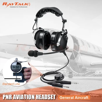 

10 PCS Aviation Headset for Pilot, Noise Cancelling Mic, Comfortable Ear Pad, Super Soft, GA Dual Plugs, free shipping