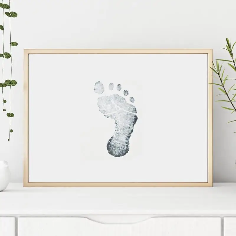 Новорожденный ребенок Handprint лапы производители мода изысканный красивый внешний вид чистый-сенсорный чернильный коврик с печатной бумагой