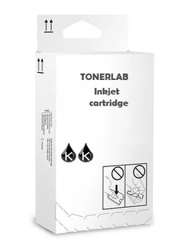 

2 Cartridges compatible with Hp 62 XL Black