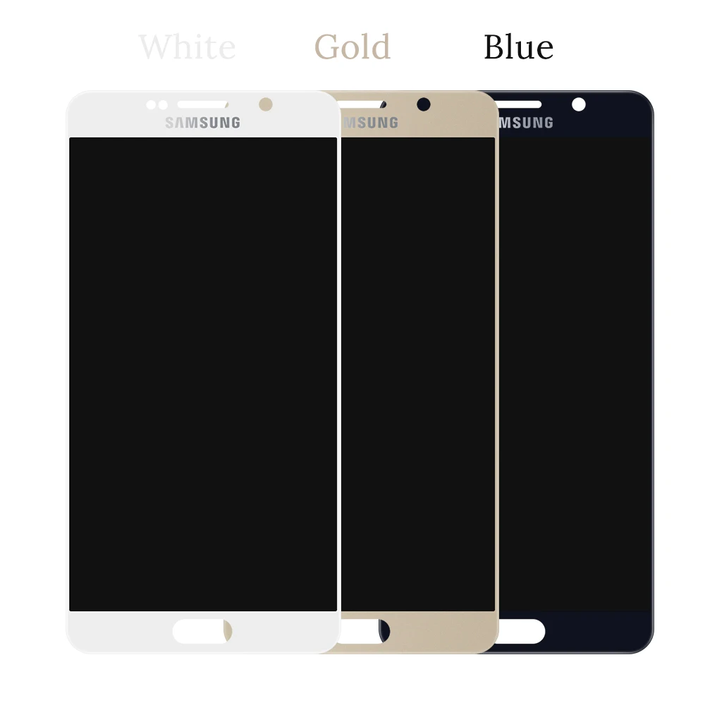5,7 ''ЖК-дисплей для SAMSUNG Galaxy Note 5, сенсорный ЖК-экран для SAMSUNG Note 5 Note5 N920A N9200 SM-N920 N920C