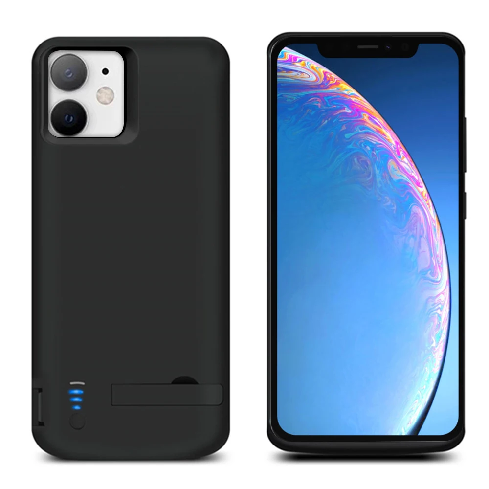 

For iPhone 11/iPhone 11 Pro/iPhone 11 Pro Max 2019 Battery Charger Case 5000mAh External Backup Charger Power Bank Battery Case