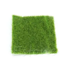 Искусственный садовый газонный мох, миниатюрный горшок, сказочный кукольный домик, Декор, сделай сам, E65B