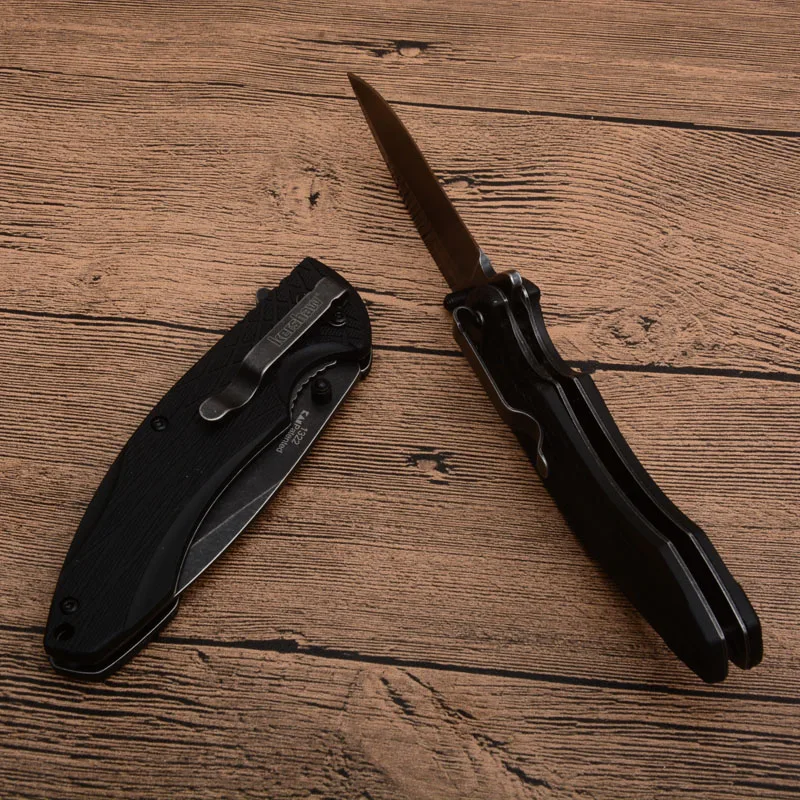 Kershaw 1322 Складной Карманный Походный охотничий нож 8CR13MOV лезвие ABS ручка тактические ножи для выживания Инструменты для повседневного использования