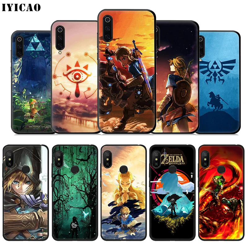 IYICAO легенда о Зельде мягкий чехол для Xiaomi Mi A3 A2 A1 10 9T CC9E CC9 9 8 6 Se Lite F1 5X 6X MiA1 MiA2 MiA3 |
