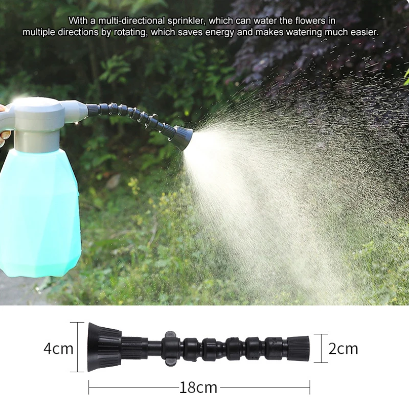 3L Electric Plant Spray Bottle Automatic Watering Fogger USB Electric Sanitizing Sprayer Hand Watering Machine Plant Garden Tool
