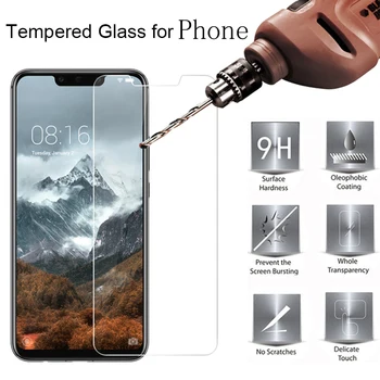 Перейти на Алиэкспресс и купить Закаленное стекло для Cubot X18 Plus X19 X15 X16 Защитные пленки для экрана Cubot P20 P30 R15 R19 R9 J5 J7 Note S C15 Pro защитное стекло