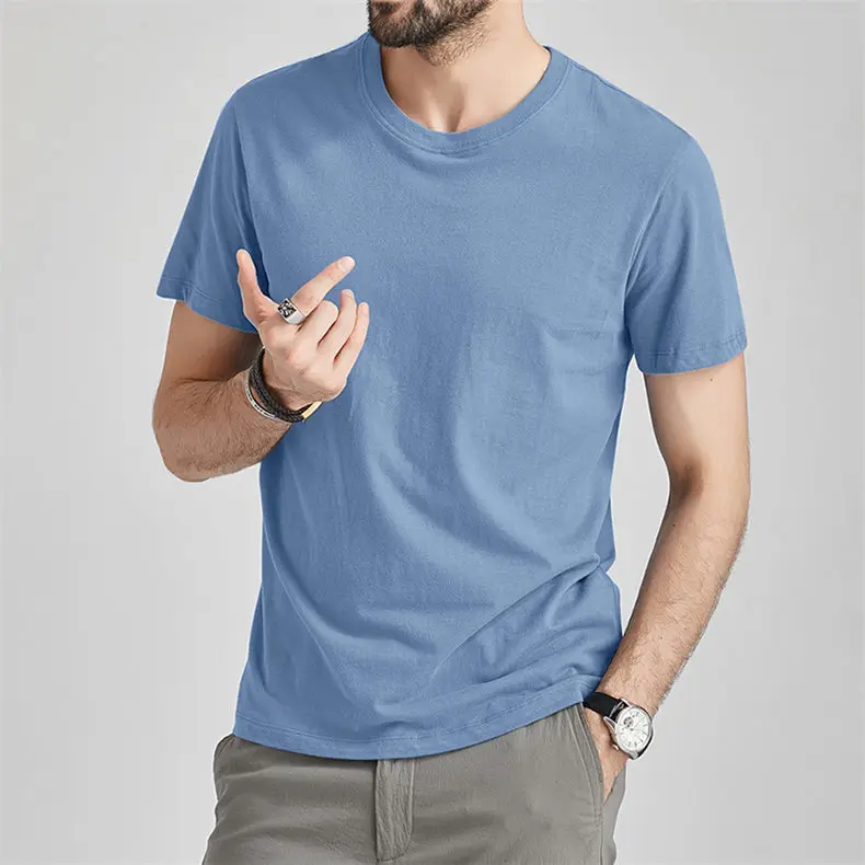 Fashion T-Shirts Male Men Tshirts Cotton Summer Short Tee shirt Women Basic Solid Tees Top Female Turmeric Tee Men O-Neck 2020 15