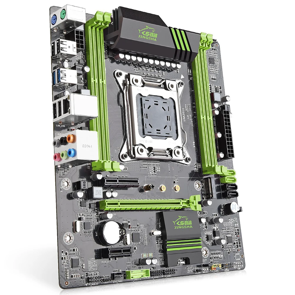 Материнская плата Jingsha X79 M.2 высокоскоростная материнская E5 LGA2011 V2 процессор DDR3 64