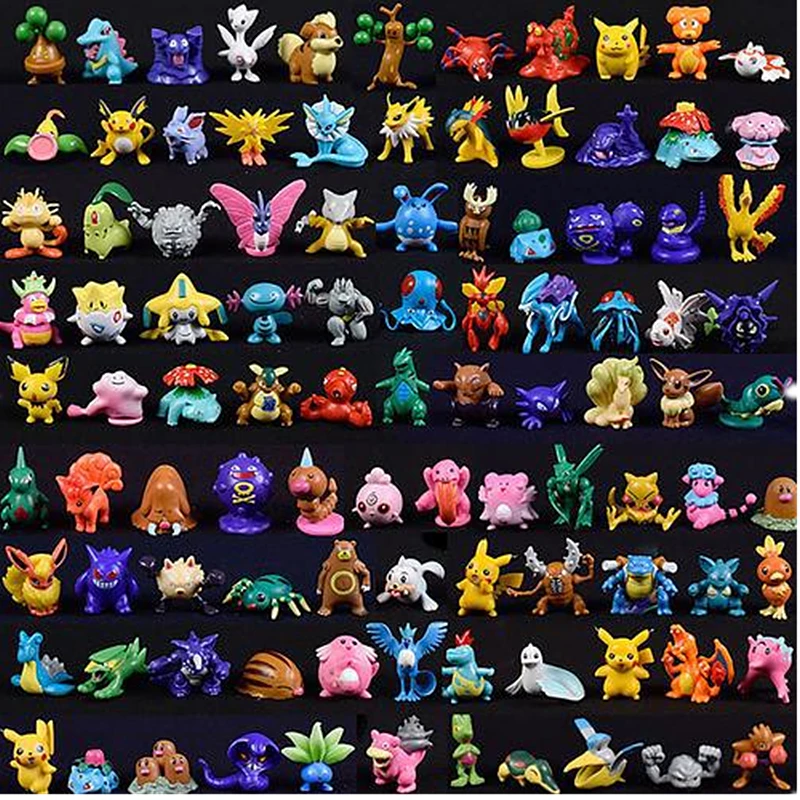 

Экшн-фигурка покемона Takara Tomy, 2-4 см, 24/144 шт.