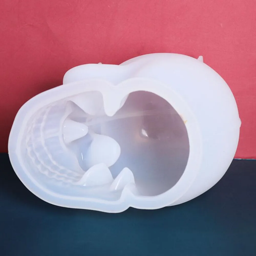 Skull Head Silicone Mold for Resin & Candle Crafts 6