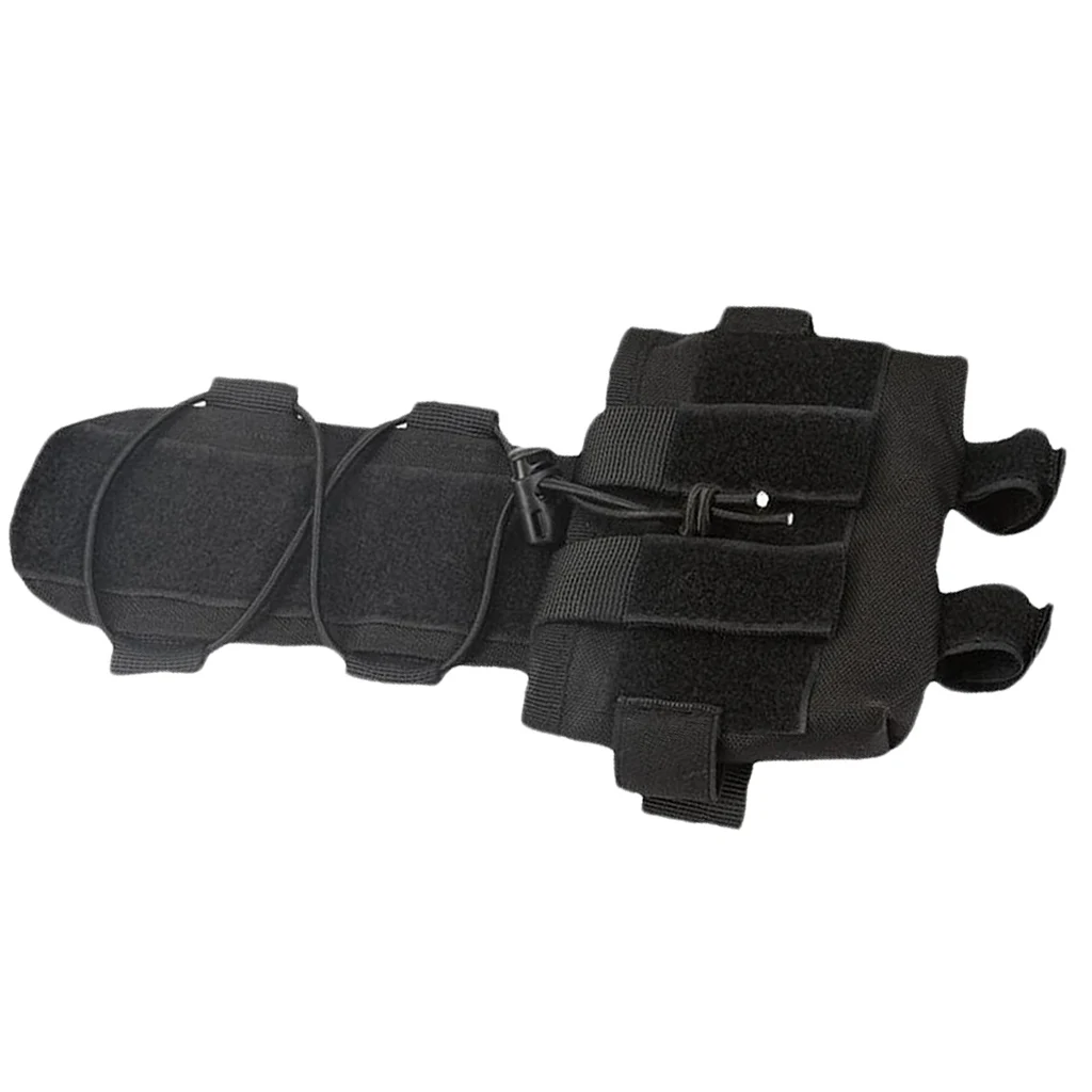 

Battery Case for Helmet, Durable Lightweight Molle Helmet Pouch for Hunting Counterweight Accessories Storage Bag