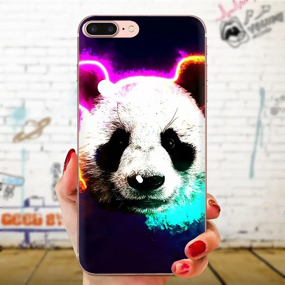 Мягкий черный чехол из ТПУ для телефона Panda Dab Xiaomi Redmi Mi 4 7A 9T K20 CC9 CC9e Note 7 9 Y3 SE Pro Prime Go