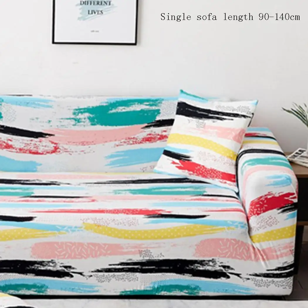 Кафе гостиная печатное Современное покрывало для дивана защитный чехол как изображение домашний декор 1-20 - Цвет: sofa cover 1