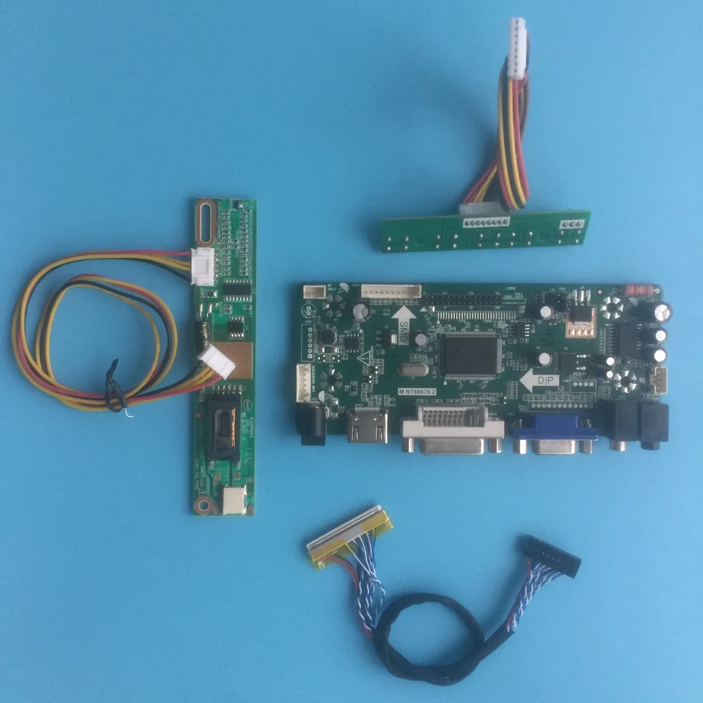 Для фотопанели управления 1 лампа VGA HDMI LCD DVI монитор комплект 30pin LVDS 1680 × 1050 15 4