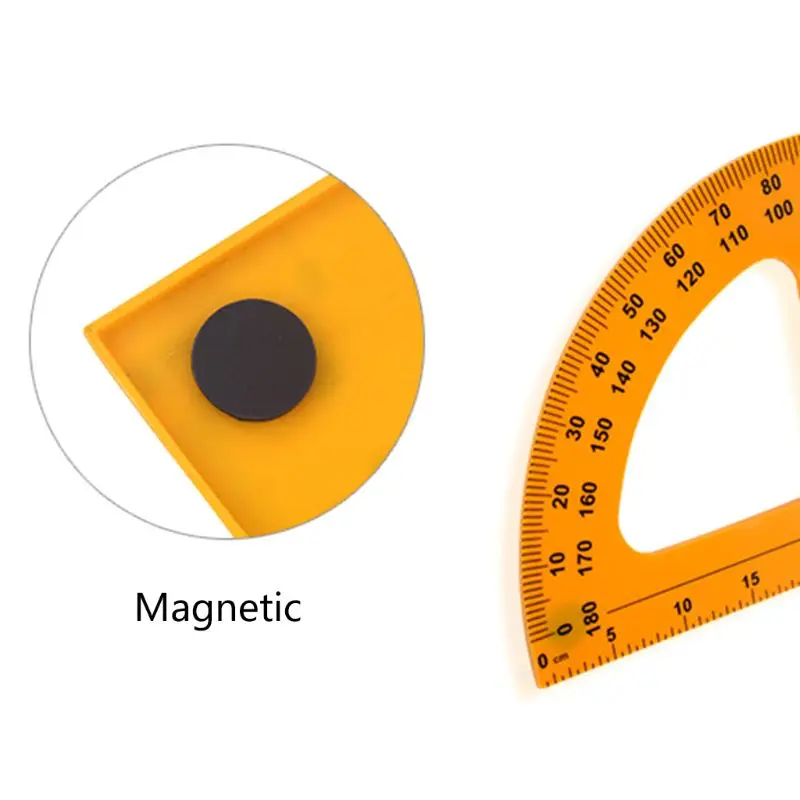 

Multifunction Teaching Ruler Set Triangle Protractor Measurement Ruler Tools L41E
