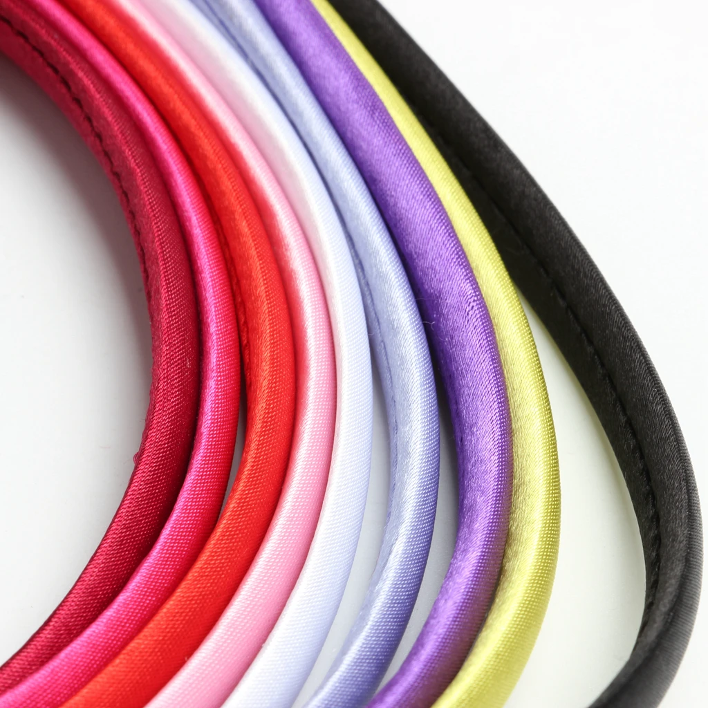 10pcs 10mm Wide Satin Headband Hair Band Alice Band Hairbands Head Wear