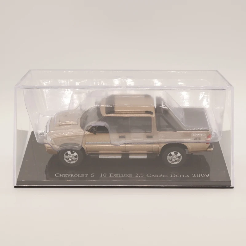 Auto Inn ixo 1:43 Chevrolet S 10 Deluxe 2 5 кабина Dupia 2009 модель автомобиля под давлением игрушечный