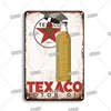 Esso Extra Motor Oil Metal Tin Sign Vintage Champion Spark Plug Tin Plate Sign Retro Gas Station Decor Personalized Metal Plaque ► Photo 2/6