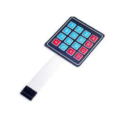 

10pcs 4x4 Matrix 16 Key Membrane Switch Keypad Keyboard AVR/PIC/ARM diy electronics