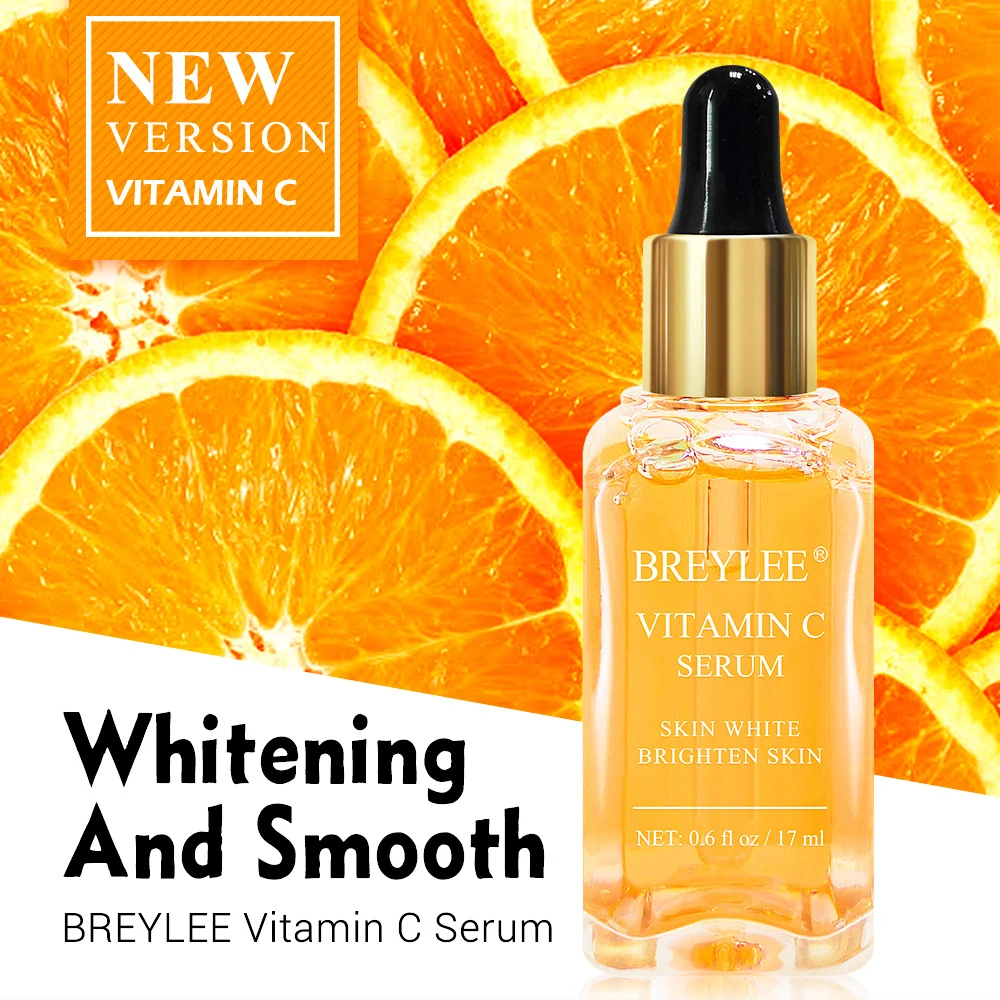 

Vitamin C Liquid Serum Anti-aging Whitening VC Essence Oil Topical Facial Serum with Hyaluronic Acid Vitamin E Retinol Cosmetic