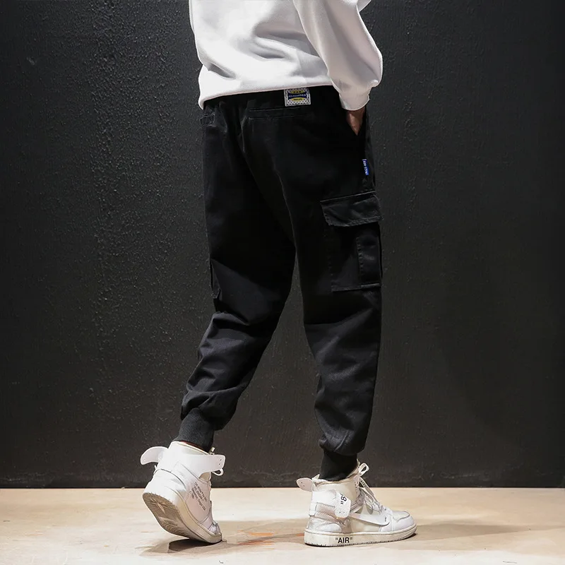 

2020 Spring Main Push Large Size Japanese-style Macheda Labeling Harem Casual Pants Hk37 M-5x