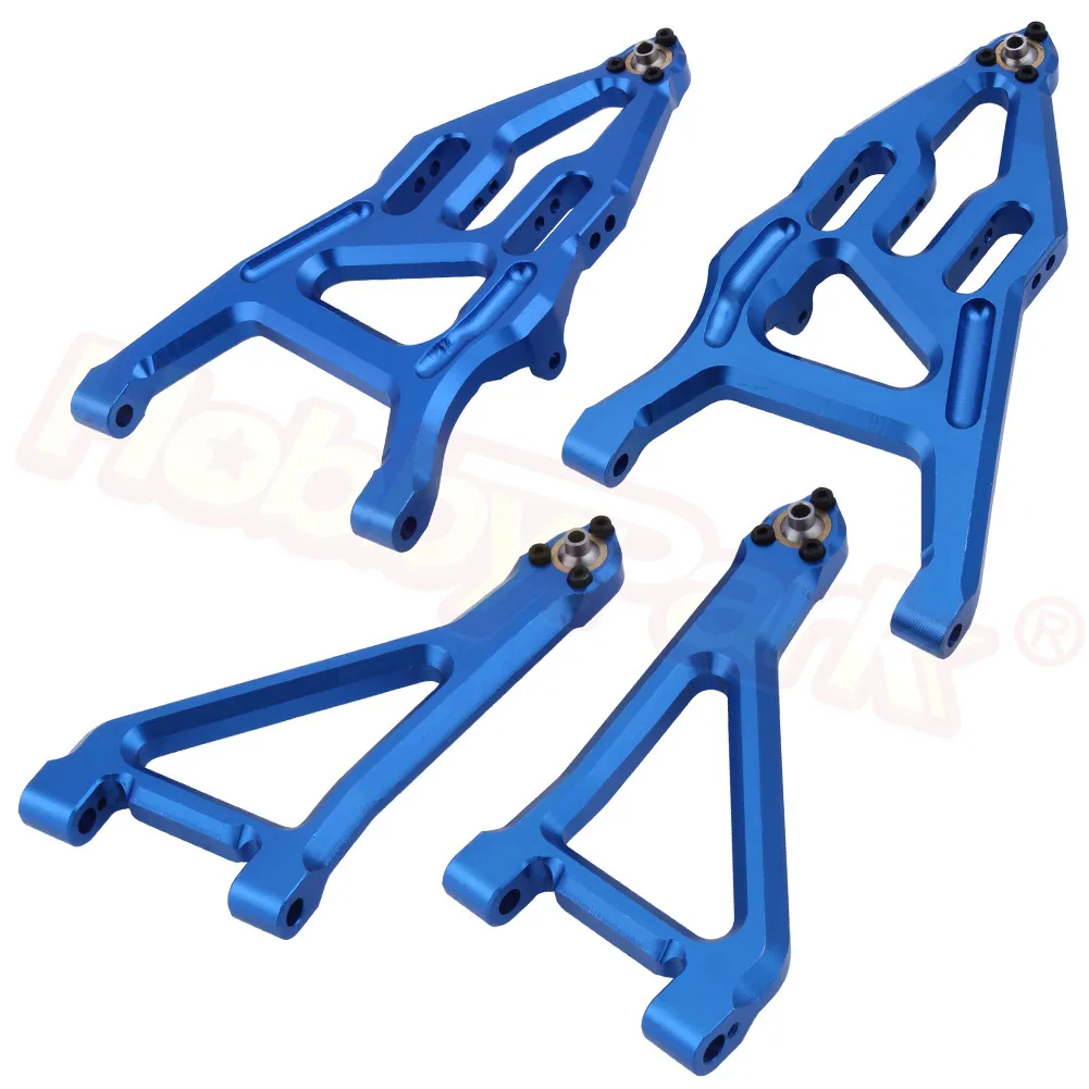 Передняя Верхняя и нижняя алюминиевая подвеска для Traxxas Unlimited Desert Racer 1/7 UDR, замена 8531 8531X8533 8533X