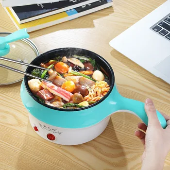 

Dormitory Cooker Students Pot Multi-Functional Household Noodle Cooking Pot Mini Electric Cooker Safety Small Pot