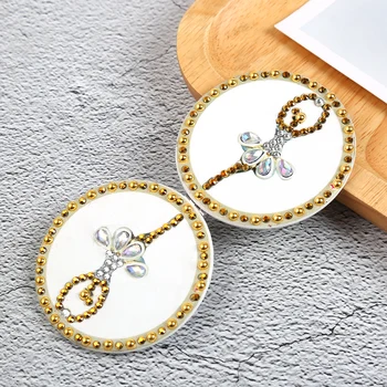 

5D Special Shaped Diamond Painting Makeup Mirror Fashion Flower Butterfly Snowman Ornaments Embroidery Ultra-thin Mini Mirror