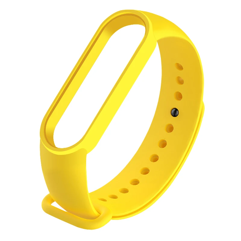 Strap For Xiaomi Mi Band 5 6 Replacement Strap Soft Silicone Smart Band Bracelet Wristband Colorful Wrist Straps For Mi Band 5 6