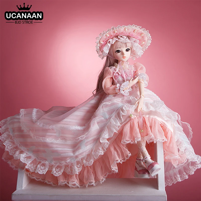 UCanaan/BJD кукла 60 см 1/3 Шаровые опоры куклы 12 видов стилей с Полный комплект одежды