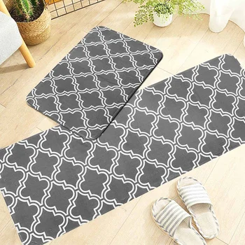 

Anti-slip Kitchen Mat Modern Bath Carpet Entrance Doormat Tapete Absorbent Rugs for Bedroom Prayer Pad