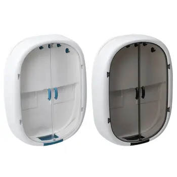 

Kitchen Wall-mounted Knife Holder Dustproof Drainable Storage Rack Organizer