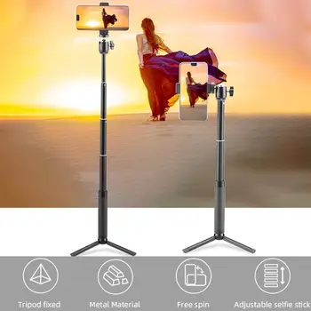 

Mobile Phone Tripod Handheld Portable Selfie Stick Selfie Bracket Photography Extension Outdoor Bracket Artifact Desktop Fl D5G7