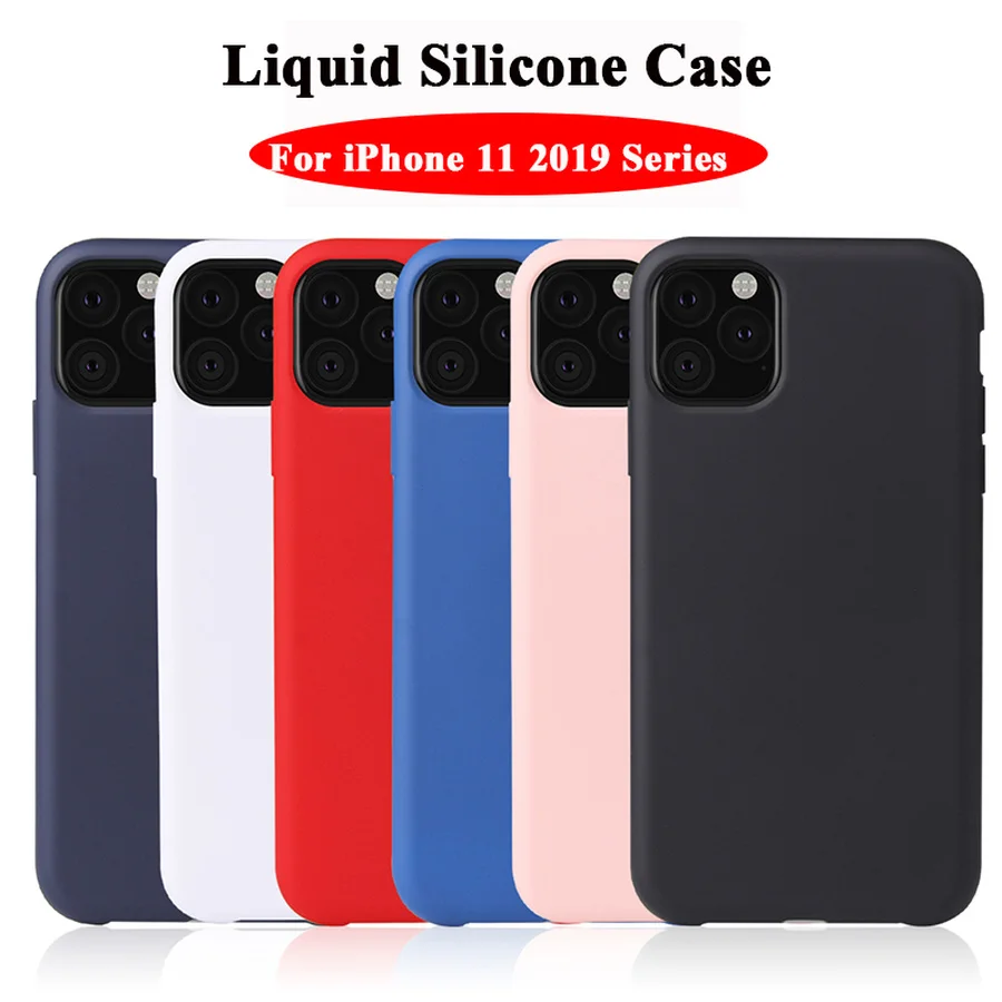 Новый Официальный Жесткий ПК + мягкий жидкий силиконовый чехол для iPhone 11 Pro XS Max XR X