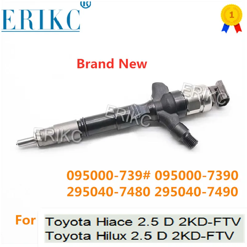 

095000-7390 295040-7480 295040-7490 2950407480 2950407490 New Diesel Injector Nozzle for Denso Toyota Hiace 2.5 D 2KD-FTV Hilux