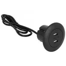 Розетка с двумя usb-разъемами для зарядки телефона, для кресла, настенной розетки, для умного дома, премиум-класса, аксессуары для журнального столика