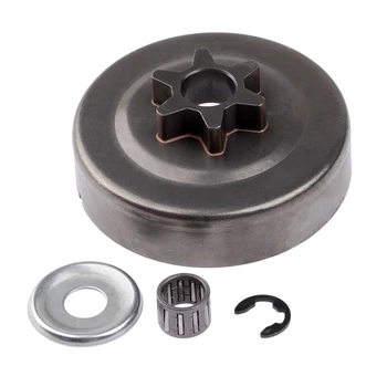 

3/8 6T Clutch Drum Sprocket Washer E-Clip Kit For Stihl Chainsaw 017 018 021 023 025 Ms170 Ms180 Ms210 Ms230 Ms250 1123