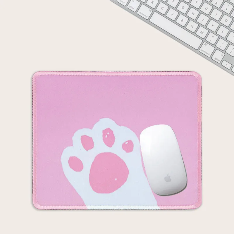 

Creative cute cat claw laptop mouse pad computer desk non-slip pad writing desk book rubber mouse wrist pad